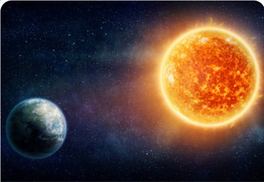 Solen och Jorden - rätt avstånd (1)