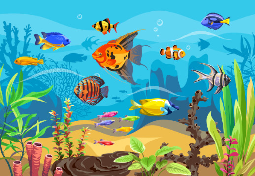 Undervattensv&auml;rld - Hitta skillnader Vorschau